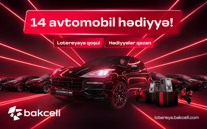 Bakcell-in şansı paketləri ilə sən də avtomobil qazan!